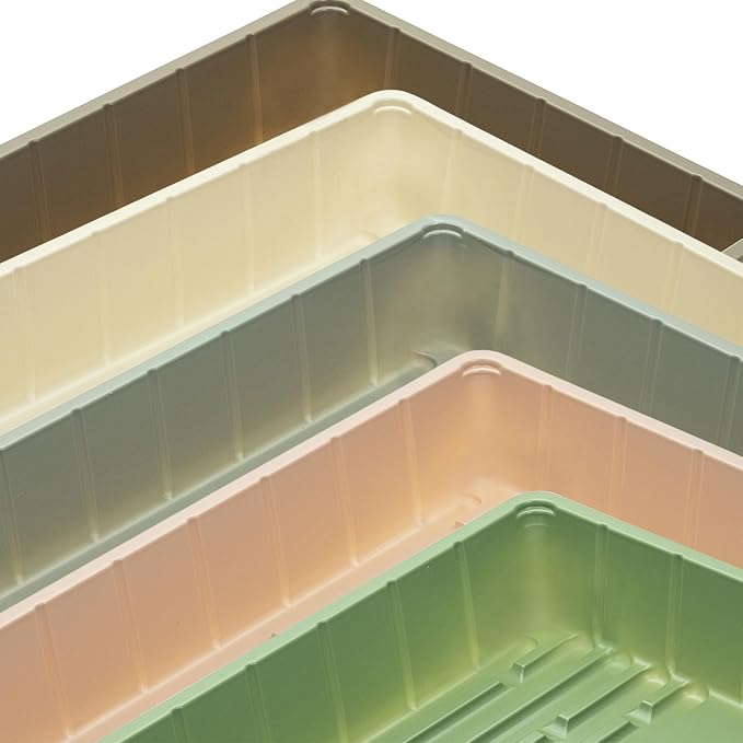 Mr. Pen- Seed Starter Trays, 10 Pack, 17"x10"x2.4" | Durable Plastic Growing Trays, Stackable and Reusable Seedling Starter Kits for Indoor, Outdoor, Greenhouse Gardening