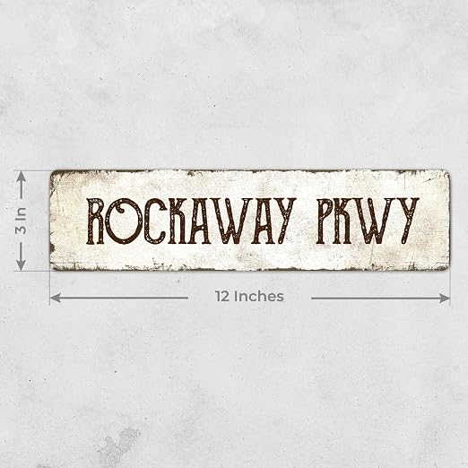 Rustic Custom Sign, Personalized Metal Signs, Gift for Him Men Dad, Man Cave, Indoor and Outdoor Use 3x12 Inches, ACM, Fade Resistant, Made in USA by Sigo Signs