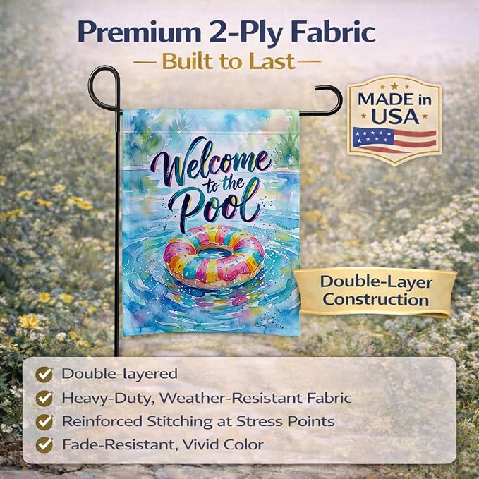 Caroline's Treasures SS8246GF Westie Garden Flag Mailbox Flag Decorative Yard Flag Banner Outside Patio Artwork Yard Flower Beds, Garden Size, Multicolor