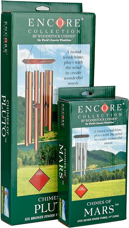 Woodstock Wind Chimes of Venus Wind Chimes for Outside, 58" Bronze Large Deep Tone Wind Chime Décor for Outdoor Garden, Patio, Porch, Encore Collection