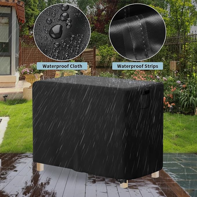 Outdoor Raised Garden Bed Cover for Winter, Waterproof Raised Planter Box Stand Cover - 34 x 18 x 30 inch