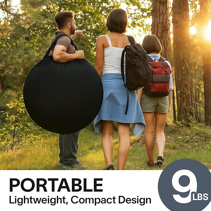 Alvantor Pop Up Screen House Tent, Instant Outdoor Gazebo with Mosquito Netting & UPF 50+ Sun Protection, Portable Canopy Shelter for Patio, Backyard, Camping (2-10 Person)