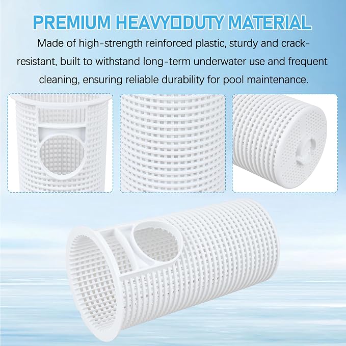 NyxVeil R0480100 for Jandy Pool Pump Filter Basket | Compatible with Jandy FloPro FHPM FHPF pumps, anti-corrosion, sturdy strainer trap for daily pool filtration