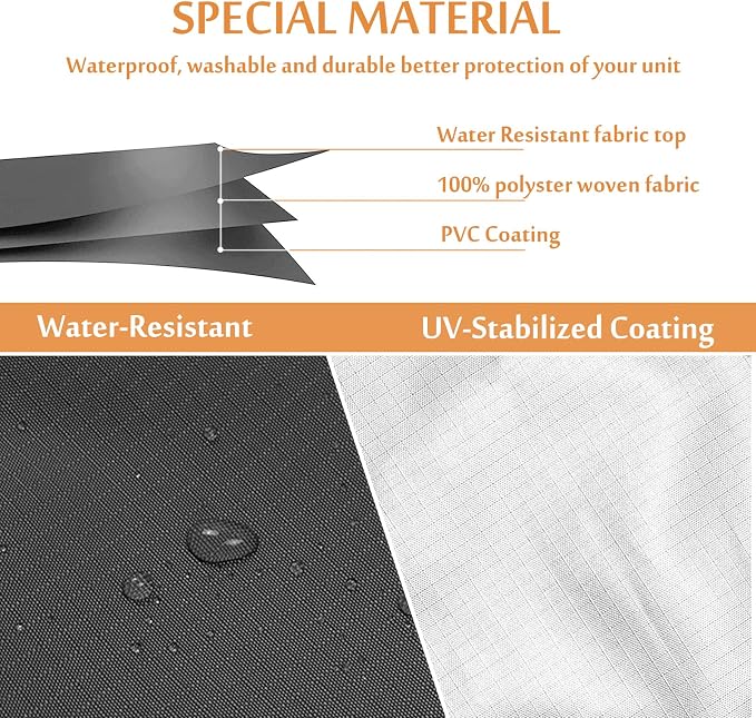 Central Air Conditioner Covers for Outside Units 26"L x 26"W x 32"H