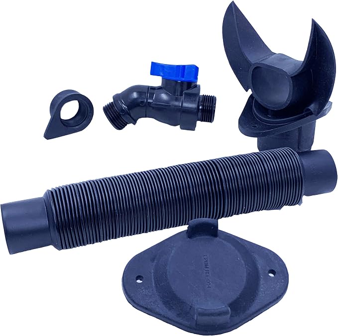 Rain Barrel Diverter Kits for 3inch and 4inch Round Downspouts | Includes Drain Spigot | Aquabarrel - EarthMinded | OEM EarthMinded Parts