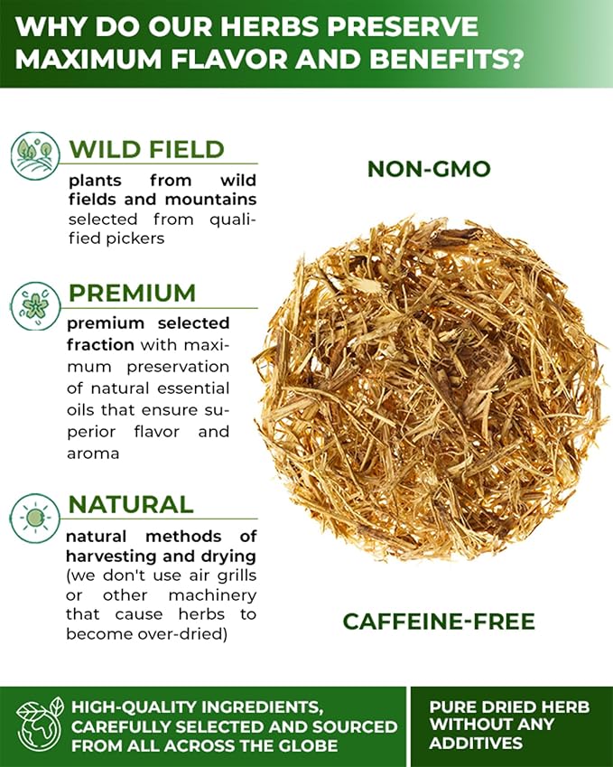 30 Bags Nettle Root Dried Stinging Nettle Root Herbal Tea - 30 Count 1.5g Bags Herb Tea Raíz De Ortiga