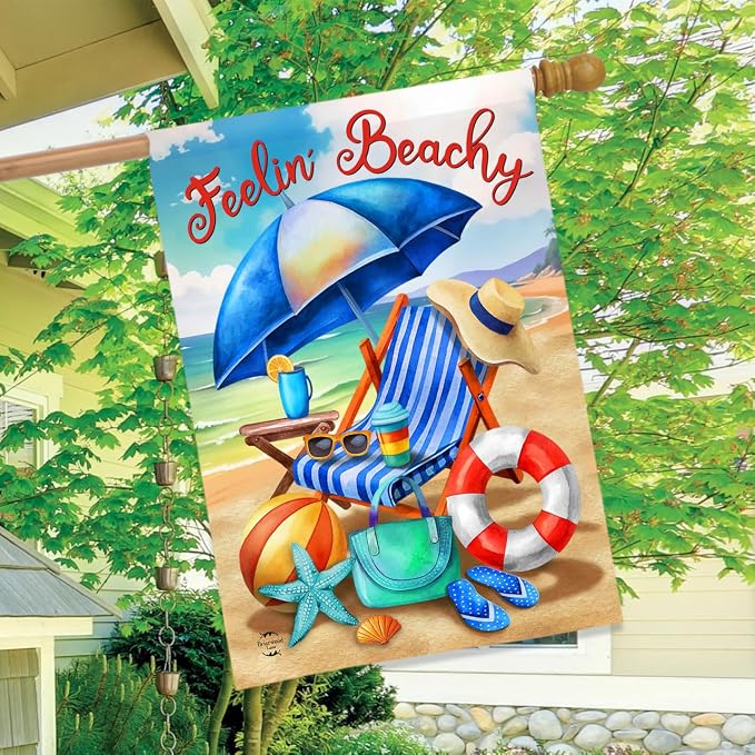 Briarwood Lane Feelin Beachy House Flag