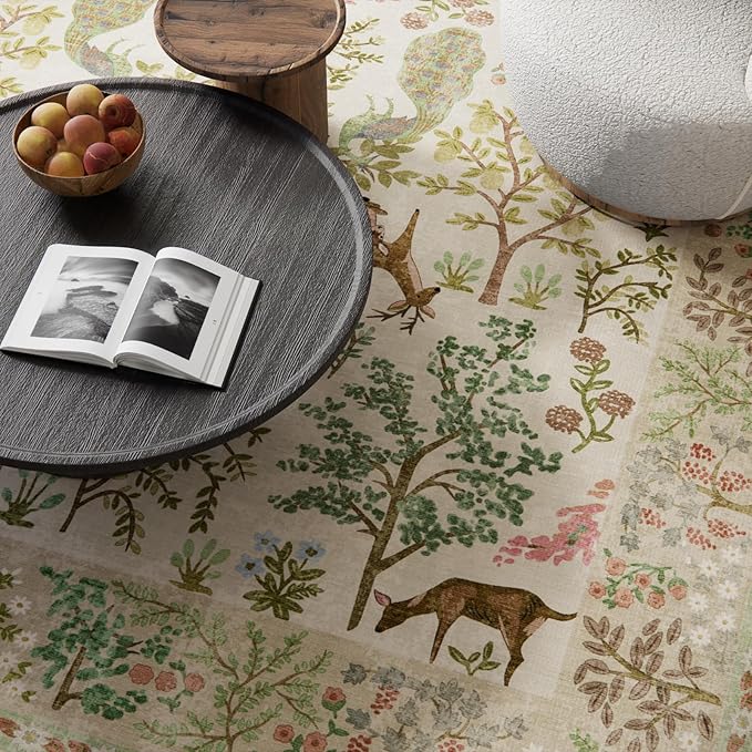 Runner Rug Washable Kitchen Runner: 2'x10' Hallway Runner Stain Resistant Non Slip Low Pile Soft Indoor Carpet Runners for Hallways Bedroom Entryway Farmhouse Bathroom Laundry Room