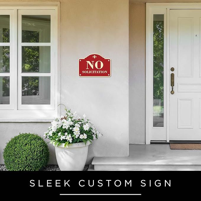Custom Sign, Customized for Outdoor/Indoor Use, Personalized Designer Style Sign, 24 Colors, Rust-Free Thick ACM - Horizontal Round Corner 10x14 Inch, 24 Colors, Rust-Free Thick ACM by My Sign Center, USA