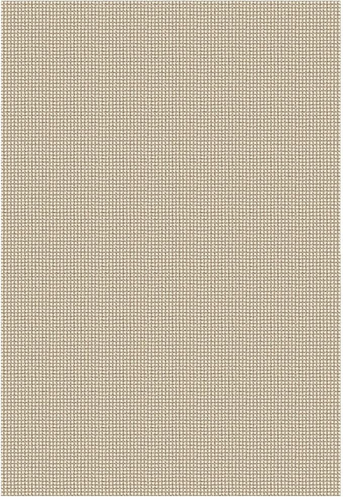KOZYFLY Washable 3x4 Entry Area Rug, Braided Throw Rugs for Entryway, Non Slip Door Mat Indoor Outdoor Entrance, Front Porch Foyer Carpet for Kitchen, mudroom, Bathroom, Ivory/Camel/Brown