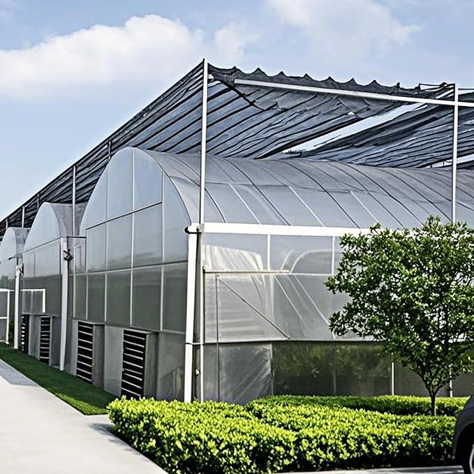 winemana Black Shade Cloth 30x30 FT– 70% Sun Shade Mesh Tarp for Greenhouse, Garden, Patio, Dog Kennel, Chicken Coop, and Outdoor Protection, Plants Cover Shade Netting with 2 Reinforced Grommets