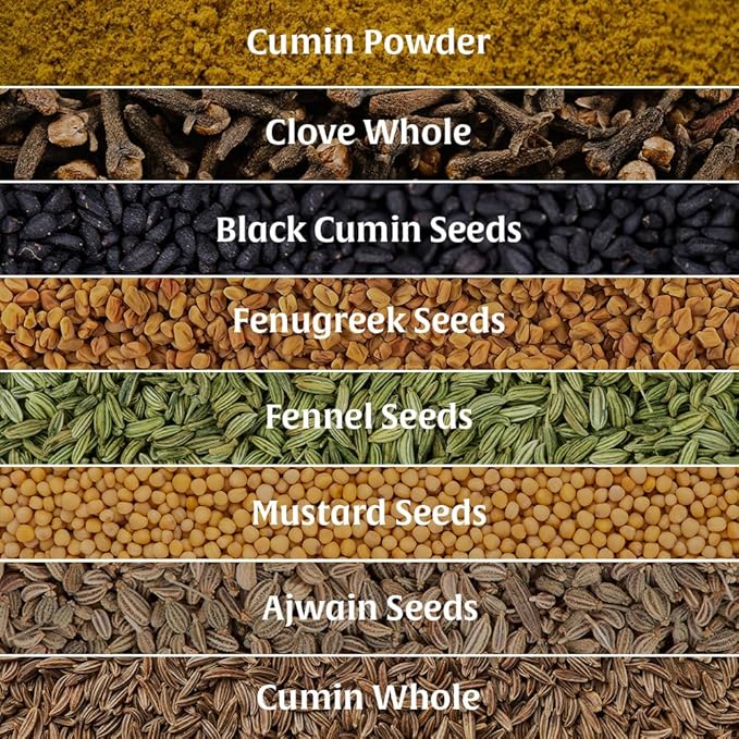 HANDPICK Assorted Spice Set – 16 Exotic Spices | Gluten-Free, Non-GMO | Essential Cooking Gift Set from India