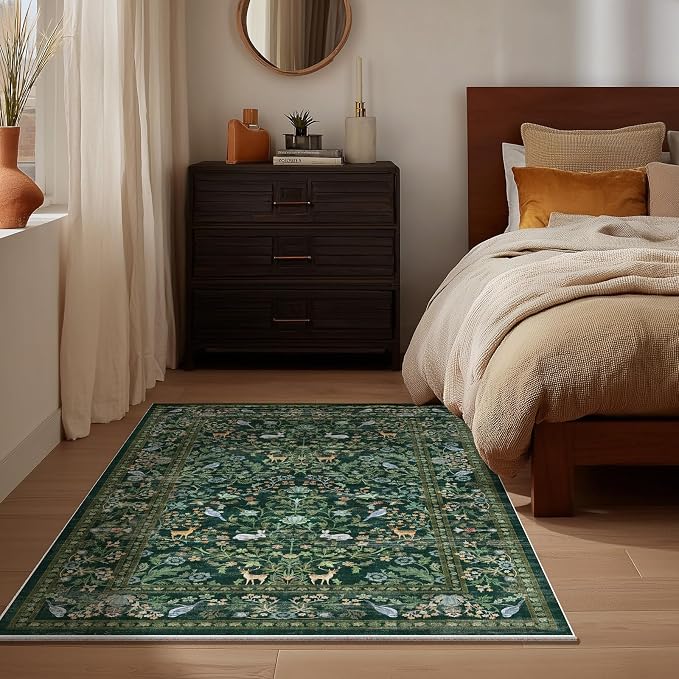 2x3 Washable Rugs for Entryway Indoor: Small Area Rug Door Mat Entrance Non-Slip Low Pile Soft Throw Rug for Kitchen Front Door Indoor Entrance Bedside Entry Kids Room