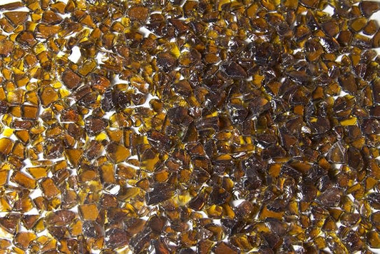 Decorative Concrete Aggregate – Colored Stone for Exposed Aggregate, Epoxy, Terrazzo & Broadcast Concrete Applications - Chocolate Brown 5lb
