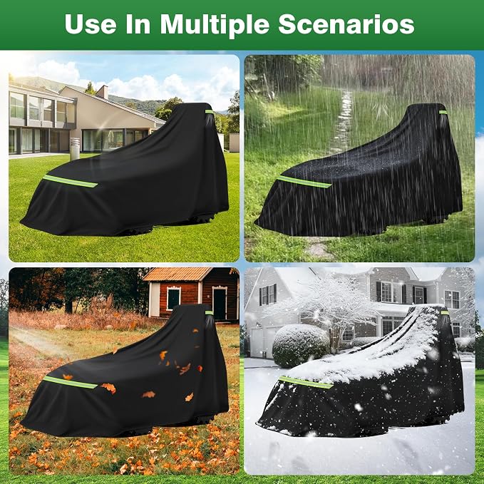 Tractor Cover for compact tractor with Backhoe – Fits John Deere , Kubota BX. Waterproof cover for tractor & lawn tractor covers class. All-weather compact tractor protection