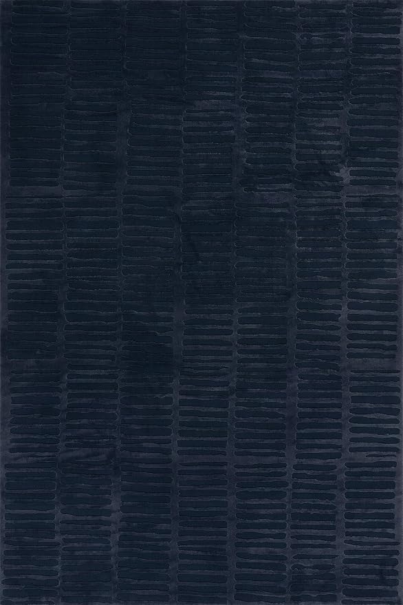 nuLOOM Kailani Blue Abstract Washable Area Rug, 2' x 3' | Nuloom Kailani Abstract 2' x 3' Machine Washable Accent Rug for Living Room Bedroom Dining Room Entryway, Blue