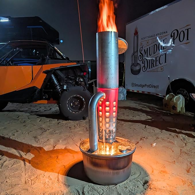 Smudge Pot Direct® Patented Gen2 Smudge Pot Outdoor Heater New