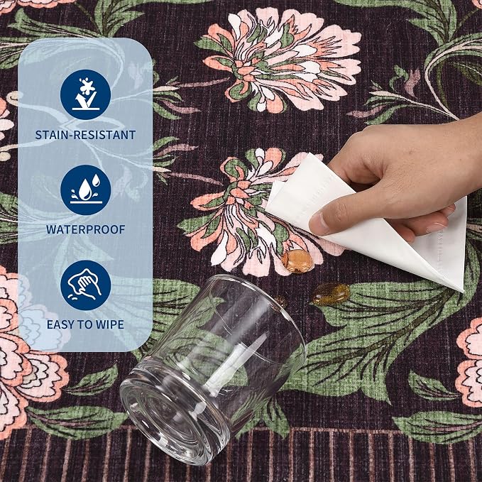 GarveeHome Washable Area Rugs