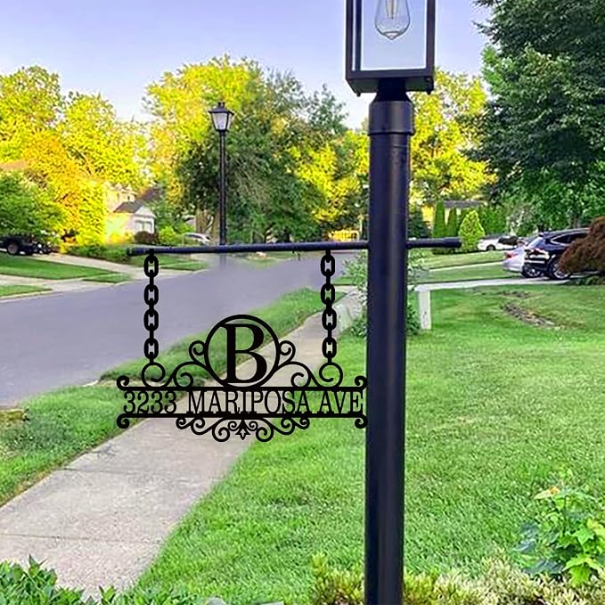 Personalized Metal House Numbers sign, Custom Metal House Sign, Metal Address Sign, Address Plaques for House Numbers, House Number Plaque