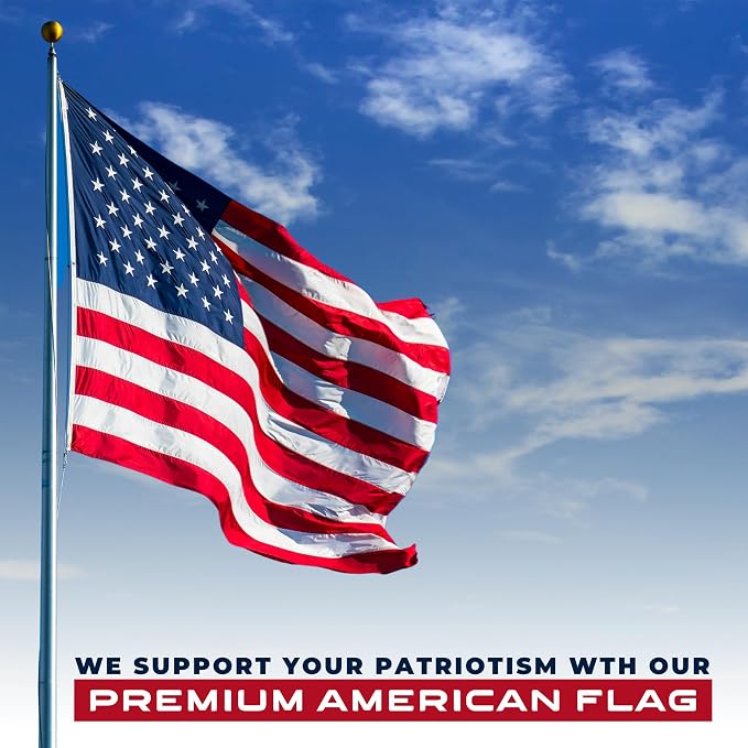 Shop72 American Flags for Outside, Set of Tennessee State with 3x5 American Flag, For Outdoor and Indoor, Allegiance to USA, This Garden Banner Made Heavy Duty, Bandera De Estados Unidos