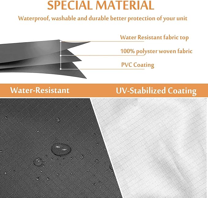 Central Air Conditioner Covers for Outside Units 30"L x 30"W x 32"H