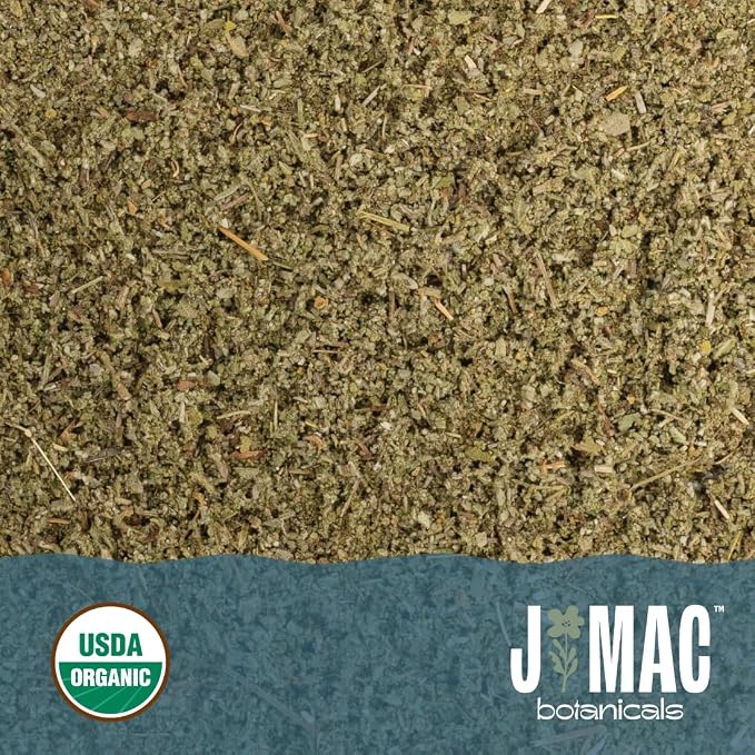 J Mac Botanicals, Organic Rubbed Sage (2 oz), Certified USDA Organic, Dried Rubbed Sage Leaf. Culinary Grade-excellent for sausage making, fresh Albanian harvest