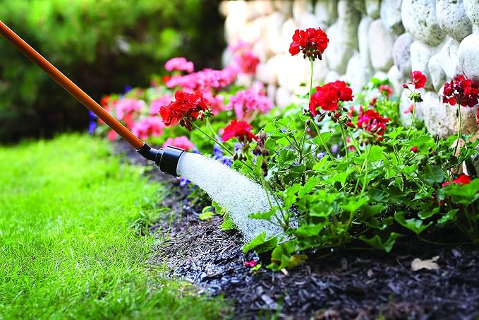 Dramm 14804 One Touch Rain Wand with One Touch Valve, 30-Inch, Green
