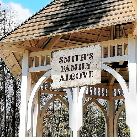 Rustic Custom Sign, Personalized Metal Signs, Gift for Him Men Dad, Man Cave, Indoor and Outdoor Use, Made in The USA