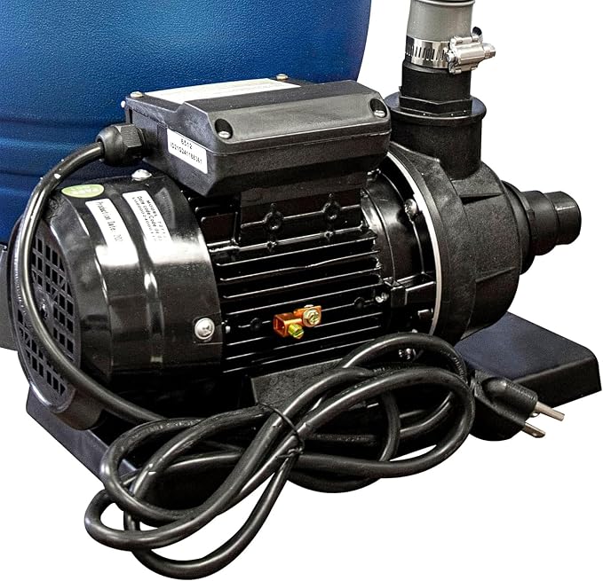 SWIMLINE HYDROTOOLS Above-Ground Pool Motor Pump, Hydro-Flo 0.3 HP w/ 2220 GPH, Vertical | Above-ground Pool Pump, 0.3 HP, 2, 220 GPH, Vertical Discharge, 115V, Single-speed, DOE-certified For Small Sand Filters