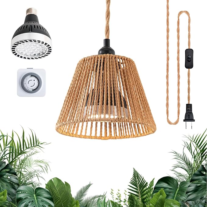 Hanging Grow Lights for Indoor Plants