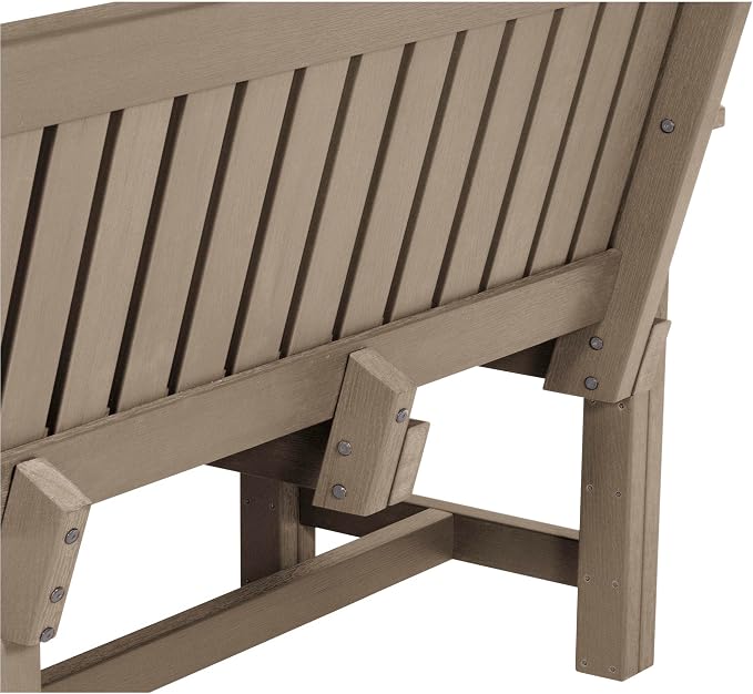 Sequoia Professional Commercial Grade Exeter Garden Bench, 6ft, Woodland Brown