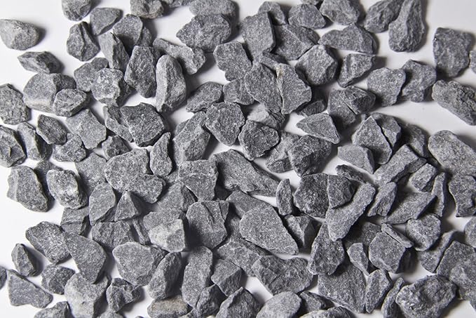 Decorative Concrete Aggregate – Colored Stone for Exposed Aggregate, Epoxy, Terrazzo & Broadcast Concrete Applications - Black Marble 5lb