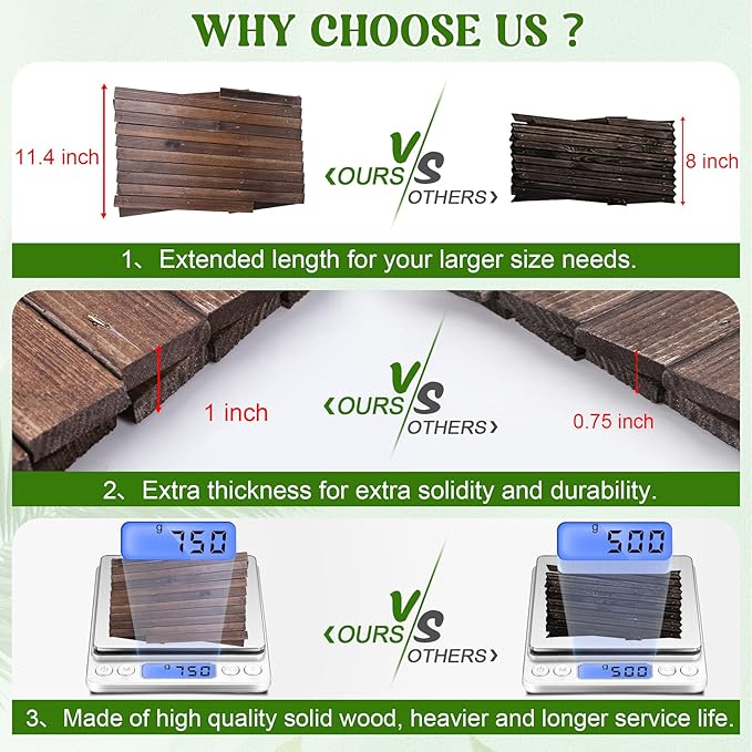 Wood Lattice Fence Panels for Outside 13.4"x78.8" Expandable Natural Wooden Wall Trellis Board Decorative Lattice Trellis Frame for Climbing Plants Vine Ivy Rose Outdoor Balcony Garden 1 Pcs