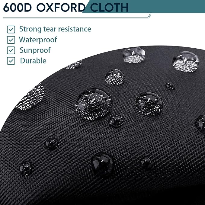 Waterproof Generator Cover,600D Heavy-Duty Oxford Fabric, Dustproof and Waterproof Protection for Generators (Red White Blue, 30''Lx30''Wx26''H)
