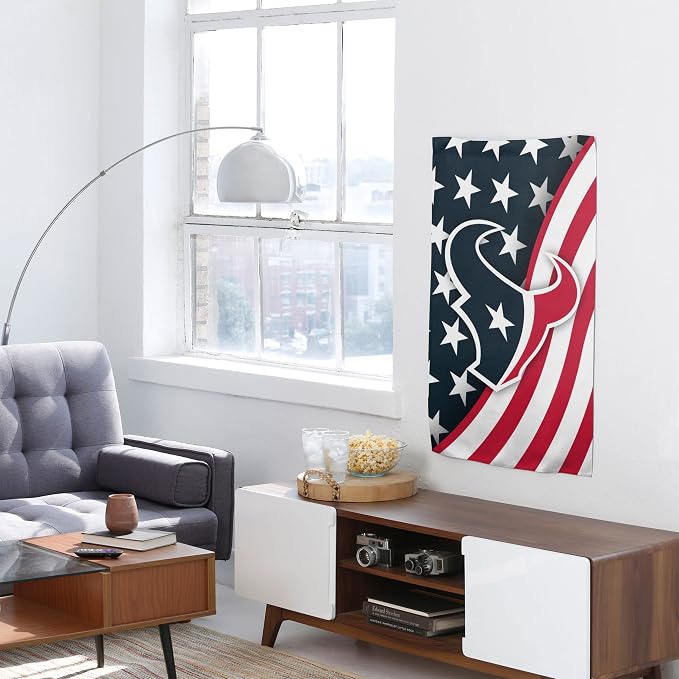 NFL Double Sided Team Logo Vertical Flag (40" x 28")