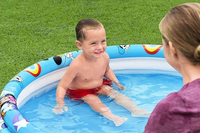 BESTWAY Disney Junior Mickey & Friends Inflatable Pool 122x122cm Multicolor