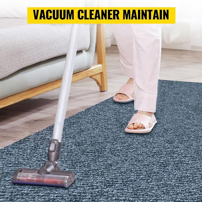 Happybuy 6 ft x 29.5 ft Grey Marine Carpet for Boats Waterproof - 0.18" Thick Indoor Outdoor Rug Carpet Roll for Home Patio Porch Deck