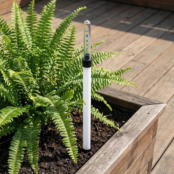 DOITOOL 4 Pcs Plant Water Level Indicator, Indoor Moisture Meter Planter Flower Pot Gauge, Visual Buoy Display Houseplant Soil Water Shortage Reminder, 14 Inches