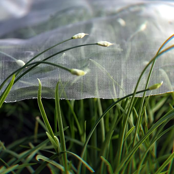 Garden Netting Pest Barrier: Ultra Fine 15'x20' Bug Netting for Garden Protection Row Cover Raised Bed Screen Mesh Greenhouse Mosquito Net, Protecting Tree Plants Vegetable Flowers Fruits