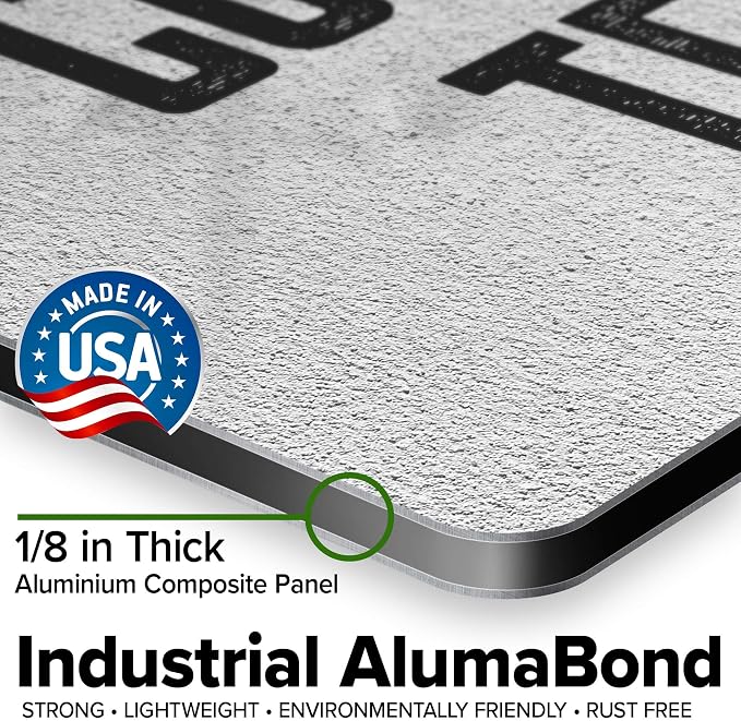 Custom Sign, Custom Street Sign, 11 Font Colors, 13 Font Styles, 4 Hole Options, 22 Sizes, 12x18 Inches, Rust Free DiBound, Fade Resistant, Made in USA by My Sign Center (Concrete)