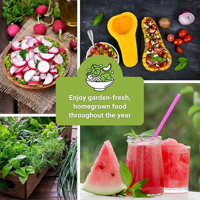 Sow Right Seeds - Complete Garden Seed Collection for Planting - 45 Non-GMO Heirloom Vegetable, Herb and Flower Varieties - Every Seed You Need to Plant and Grow a Bountiful Home Garden - Great Gift