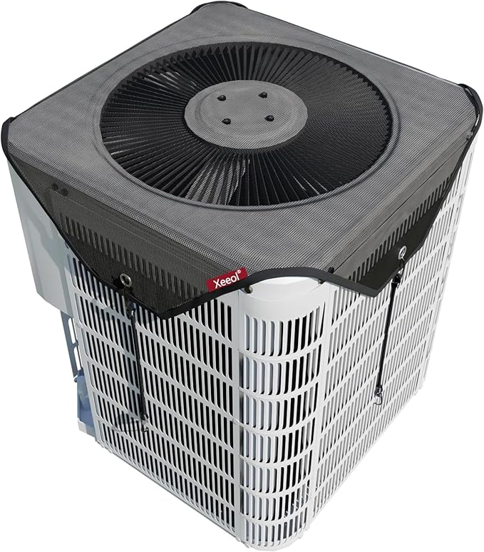 26x26 Central Air conditioner Covers for Outside, Larger Mesh AC Unit Covers Outdoor - Top Universal Defender