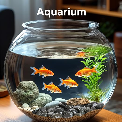 20 lbs Rocks for Outdoor Landscaping, 0.4-1 inch Aquarium Rocks for Fish Tank, Natural Decorative Garden Stone for Plants, Flower Pots, Vase, Walkways, Yard