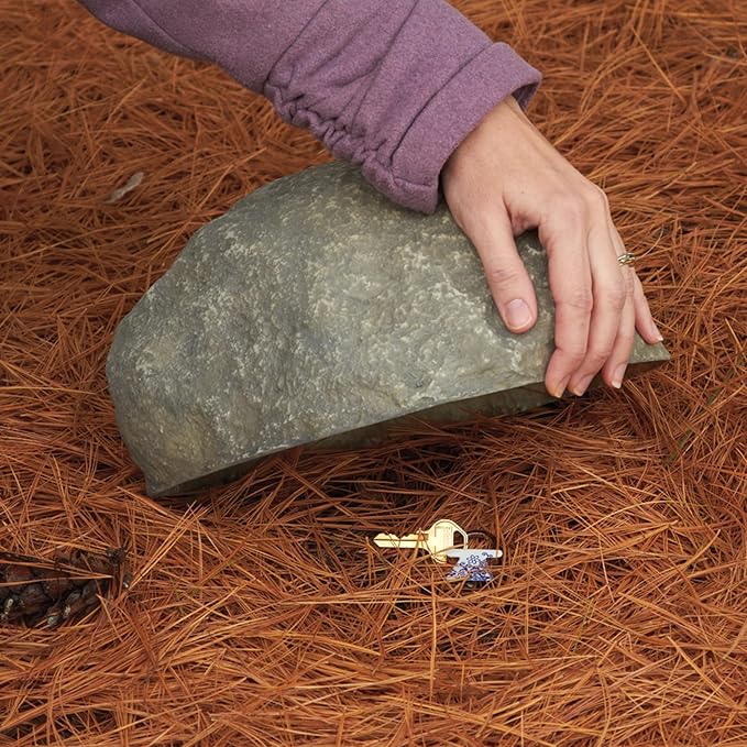 Deckorators 10 in. x 8 in. x 5 in. Gray Key Landscape Rock