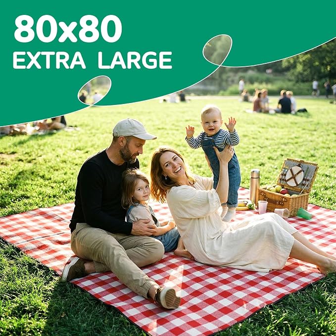 RYCHIC Extra Large Outdoor Picnic Blanket Camping Beach Mat Rug Mama Mommy Mom from Daughter Son Birthday Groom Bride Law Step Mom Stepmom Present Regalos para el día de Las Madres Mujer