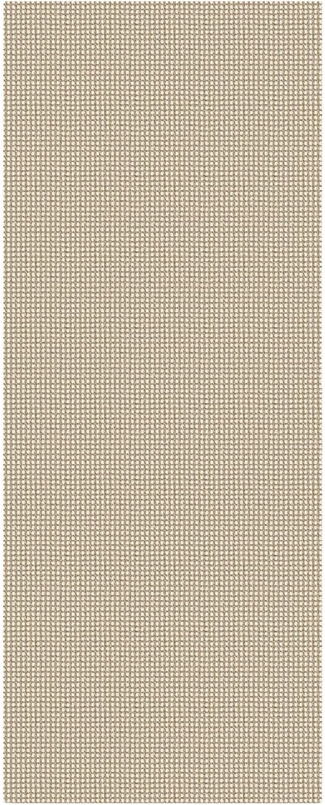 KOZYFLY Runners for Hallways 2x6 ft Washable Kitchen Runner Non Slip Rubber Backed Hall Runners Cotton Entryway Runner Rugs for Indoor Backdoor Bedroom Kitchen, Ivory/Camel/Brown