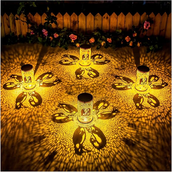 Penguin Solar Lanterns Outdoor Waterproof Hanging Solar Lights Penguin Gifts for Women Men Metal Decorative LED Lanterns for Garden Decor,Yard,Patio,Lawn,Tabletop,Pathway