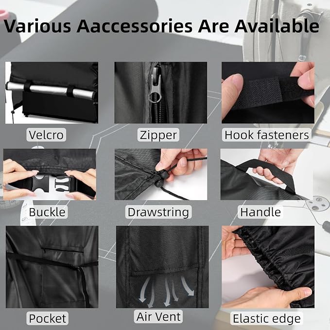 Protective Cover for Home Gym Set ( Customized Size/Color/Shape/Accessories)