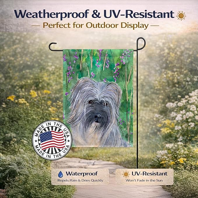 Caroline's Treasures SS1042GF Berger des Pyrenese Garden Flag Mailbox Flag Decorative Yard Flag Banner Outside Patio Artwork Yard Flower Beds, Garden Size, Multicolor