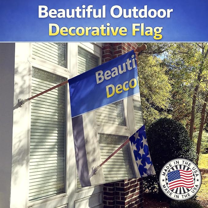 Caroline's Treasures CK6712CHF Slovak Rough-haired Pointer American Flag House Flag Large Porch Sleeve Pole Decorative Outside Yard Banner Artwork Wall Hanging, Polyester, House Size, Multicolor